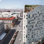 Hotel “Populus”: Una fachada ondulada para dar vida al centro de Denver