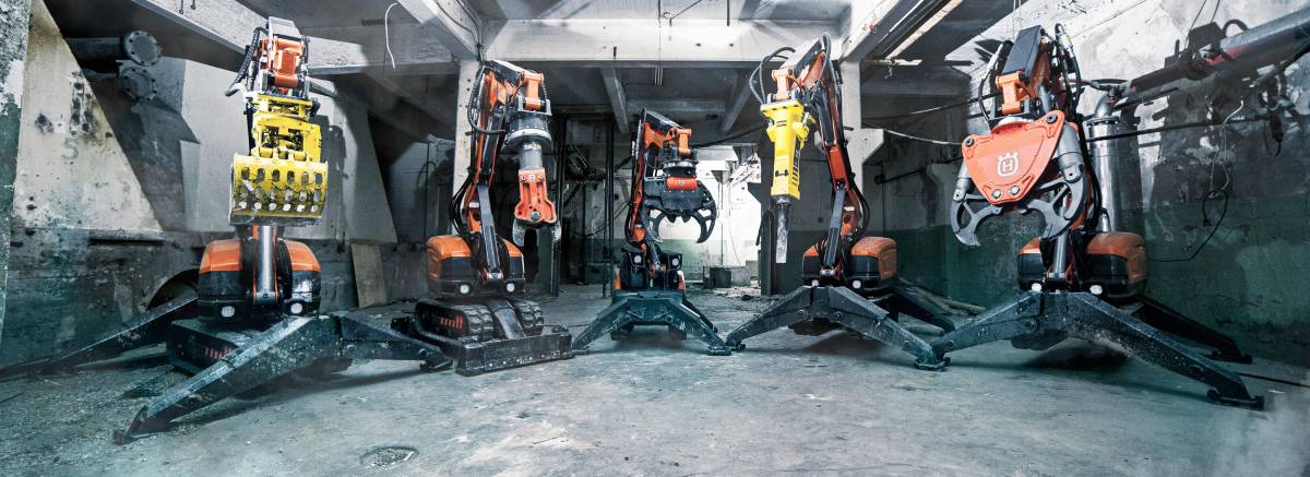 Robots de demolición: Demolición controlada y segura para obras de todo tipo