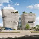 Nuevo Museo Público de Wisconsin: Hormigón para reflejar formaciones geológicas