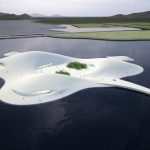 Museo de Arte de Pingtan: Una ondulada isla artificial de hormigón como centro cultural