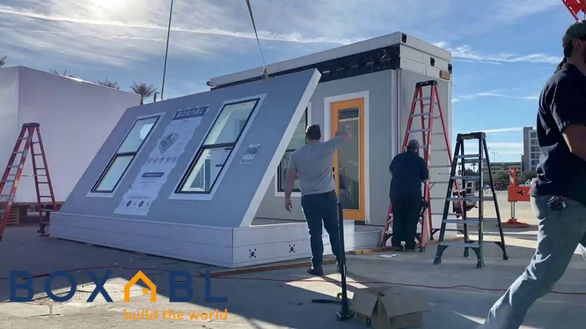 Casas “plegables” de hormigón: ¿Las viviendas del futuro? - Hormigón al Día