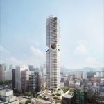 Torre Cheong-Dam: Un edificio “poroso” de gran altura en distrito de lujo en Seúl